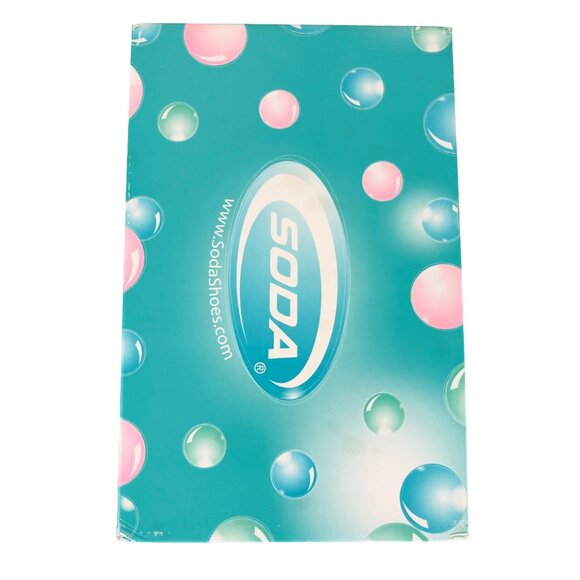 Pink & Blue Tie Dye Lace Up Sneakers by Soda Womens Size 8 - Picture 16 of 16